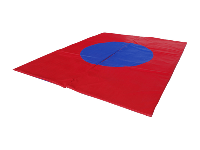 3.8x2.9m Red & Blue Sumo Mat