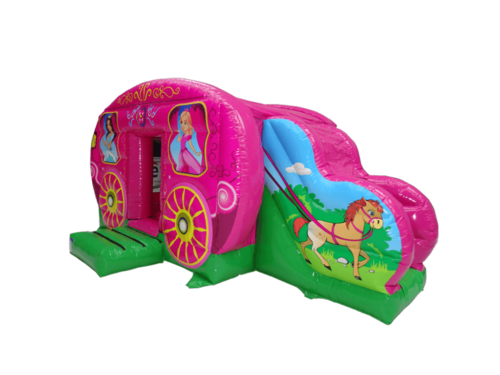 Combinato Scivolo Laterale Carrozza Principessa 4,3x6,4m