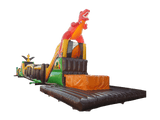 46m Dinosaur Obstacle Course with Base Jump