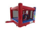 4m x 3m Blue & Red Party Midi Bouncer