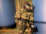 Ostacolo Paintball Cilindro Blu