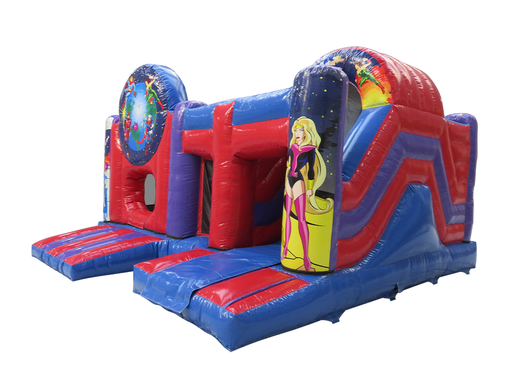 Actividad Multijuego Superhéroe 6m x 6m