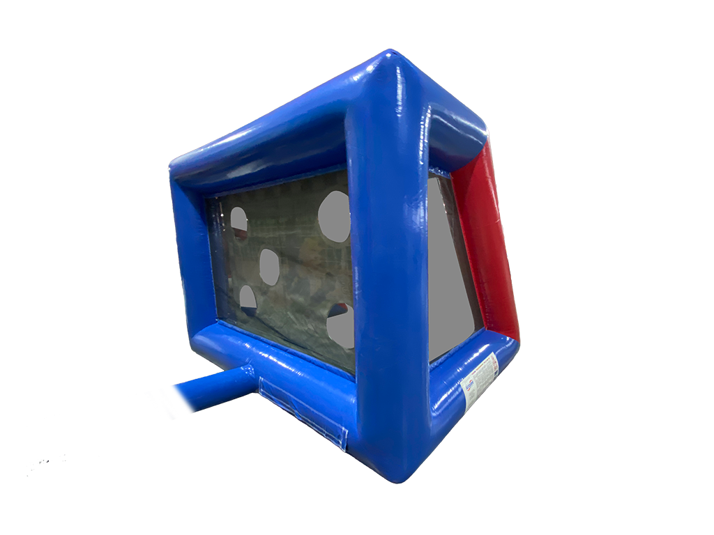 Blue & Red Inflatable Football Shootout