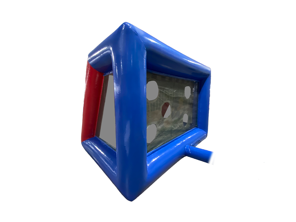 Blue & Red Inflatable Football Shootout