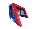 Blue & Red Inflatable Football Shootout