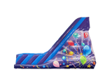 15ft Platform Purple & Blue Party Slide