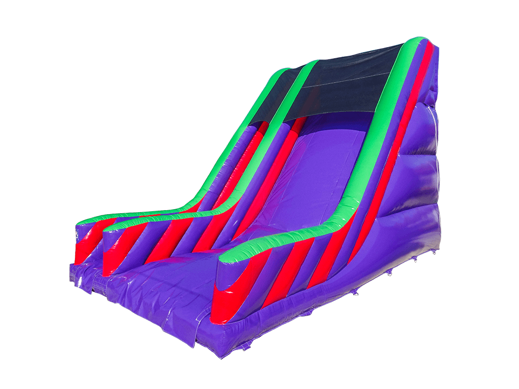 4.5m Platform Purple, Red & Green Slide