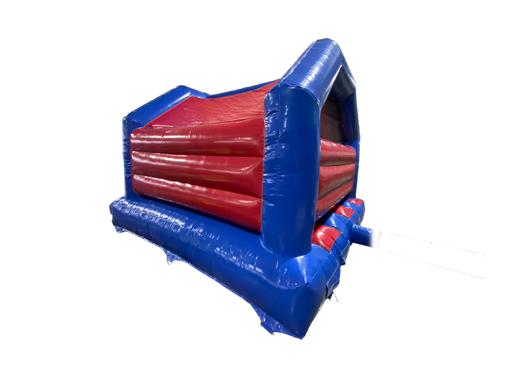 5.5x3.7m Blue & Red Party Front Slide Combi