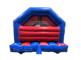 5.5x3.7m Blue & Red Party Front Slide Combi