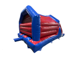 5.5x3.7m Blue & Red Party Front Slide Combi