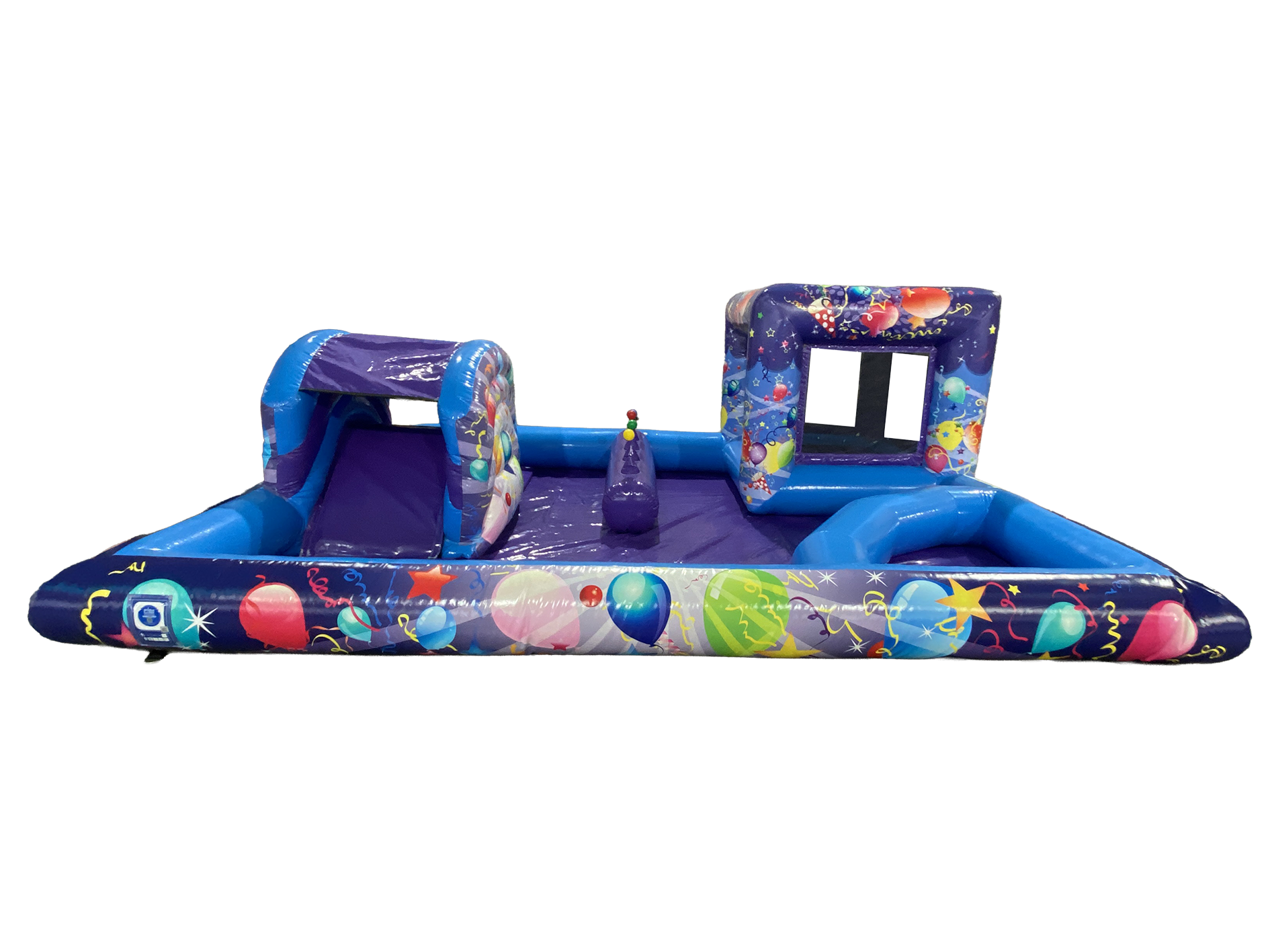 Purple & Blue Party Mini Playzone