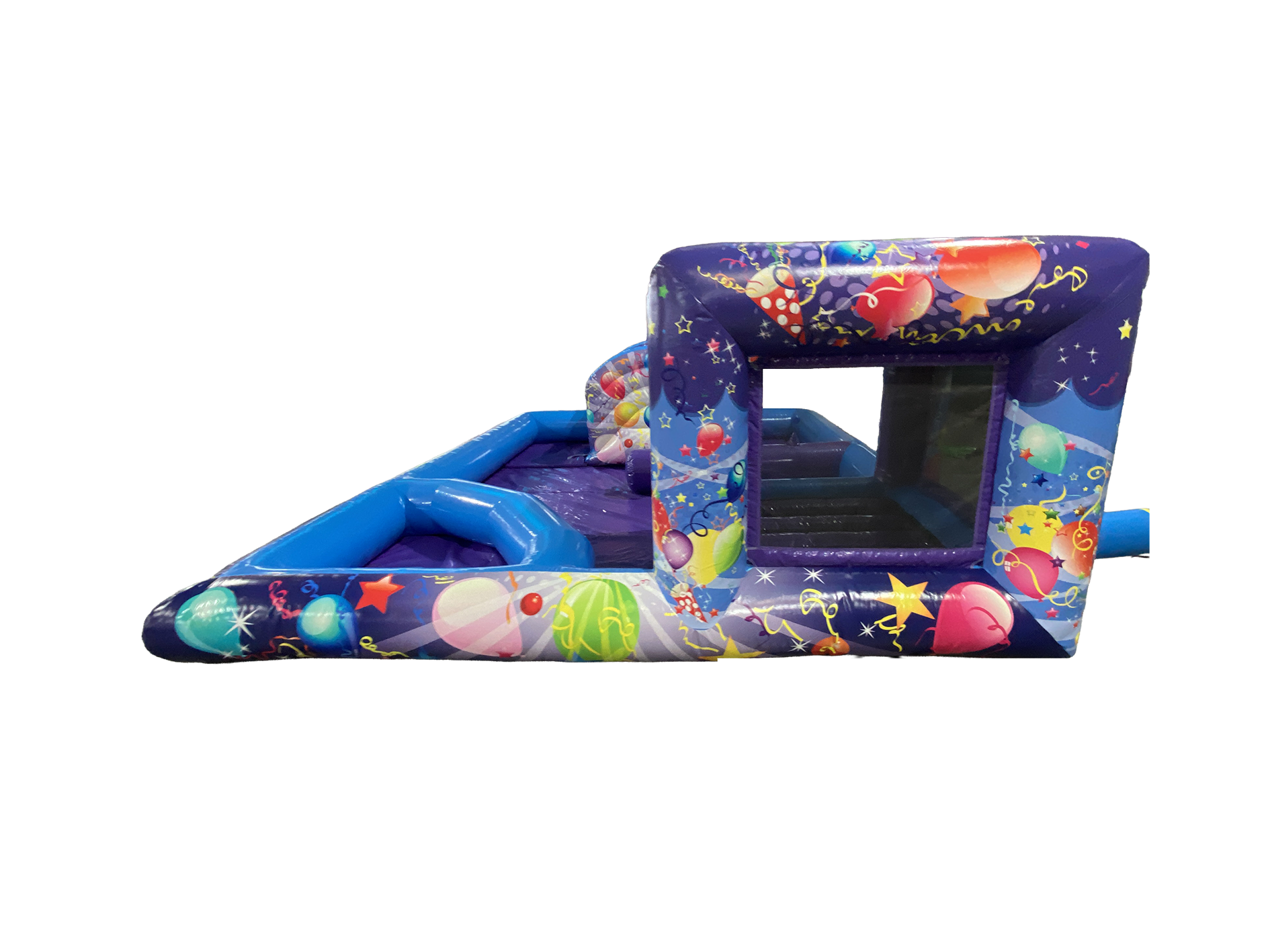 Purple & Blue Party Mini Playzone