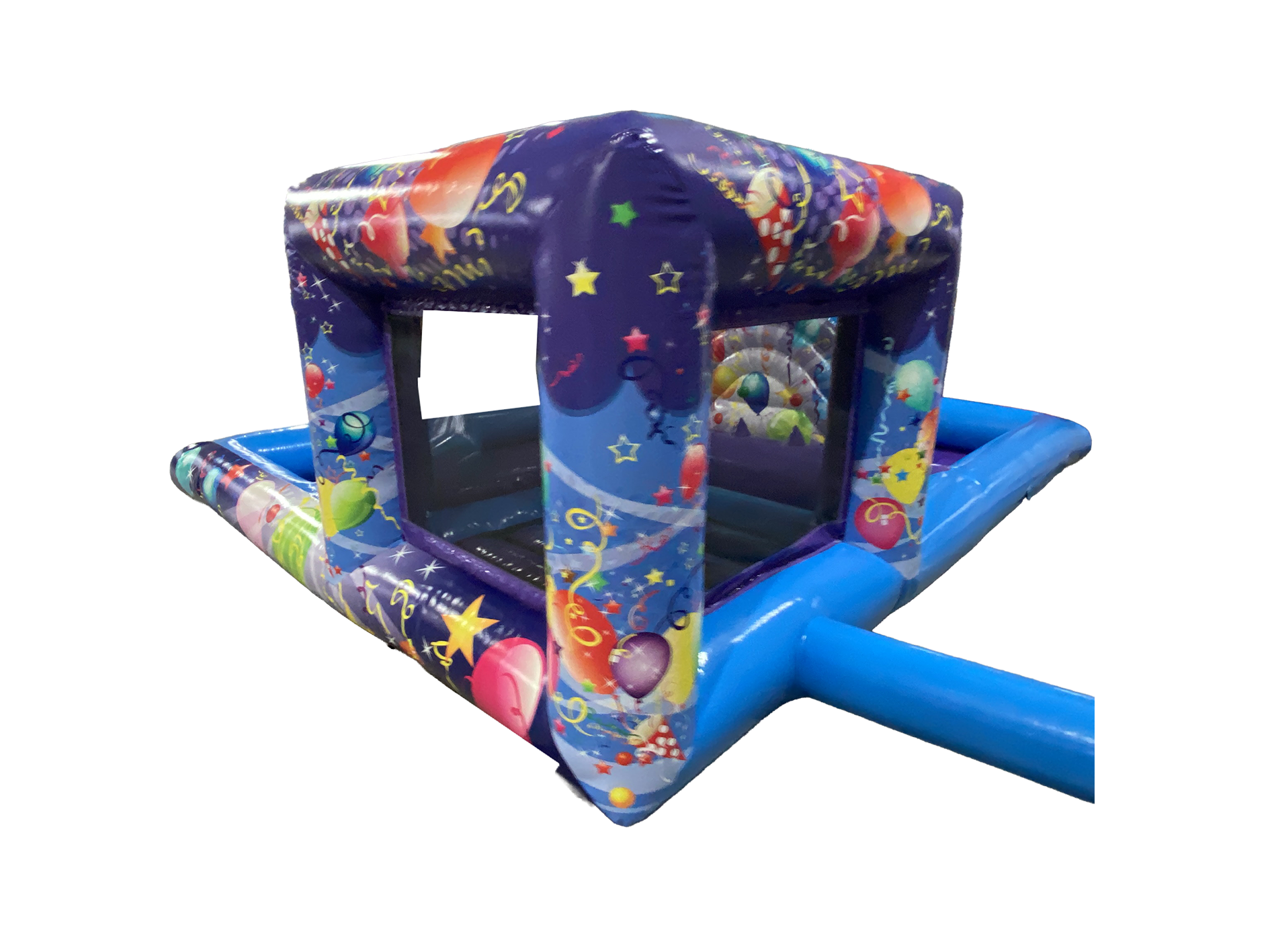 Purple & Blue Party Mini Playzone