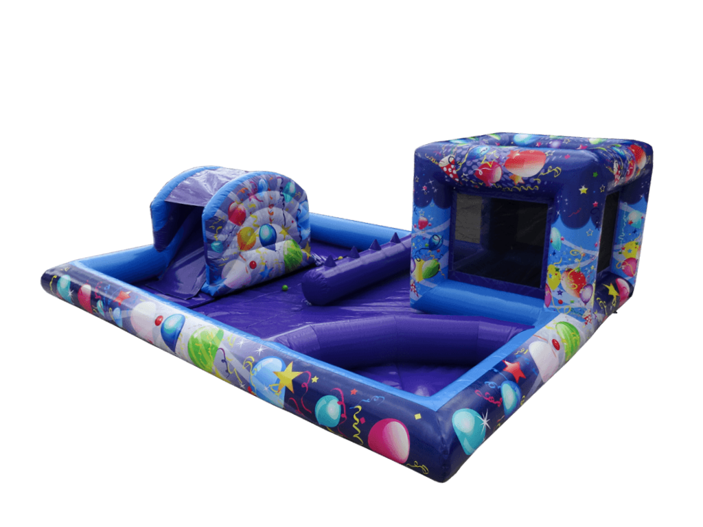Purple & Blue Party Mini Playzone