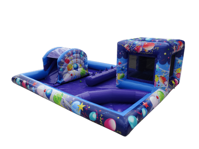 Purple & Blue Party Mini Playzone