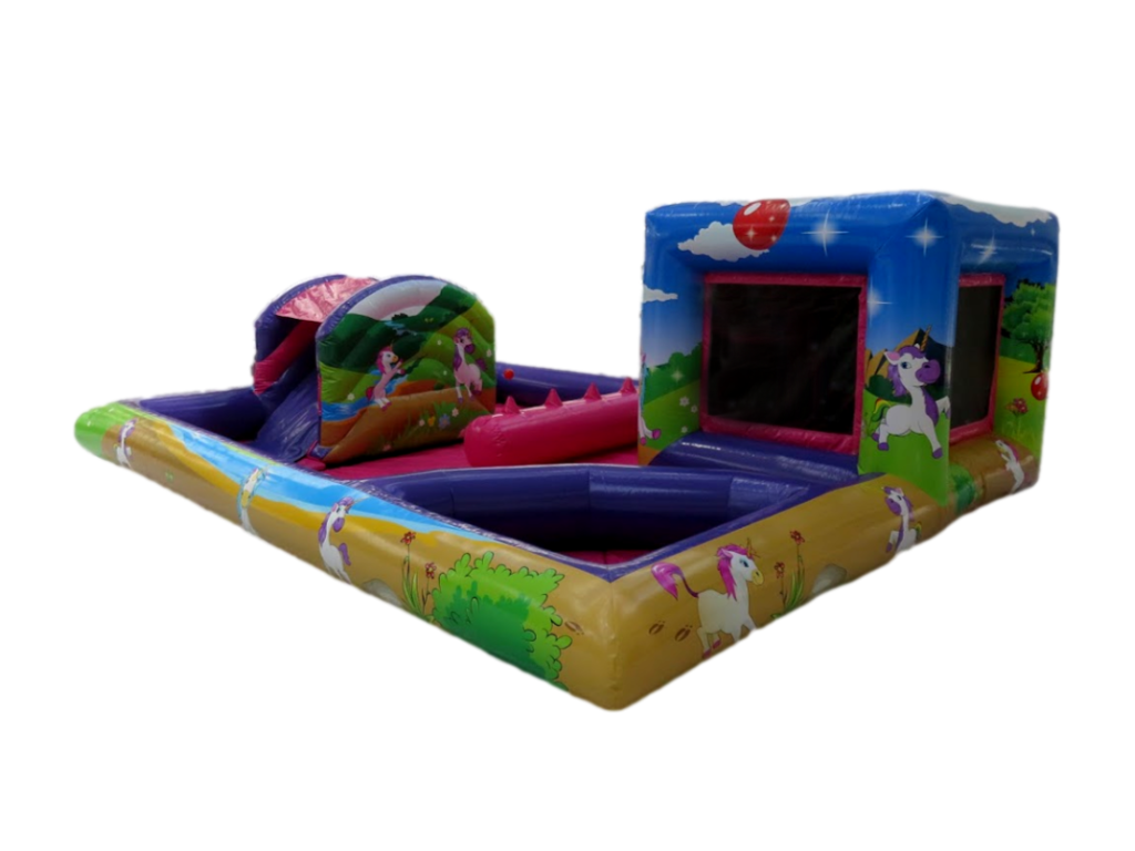 Mini zone de jeu licorne