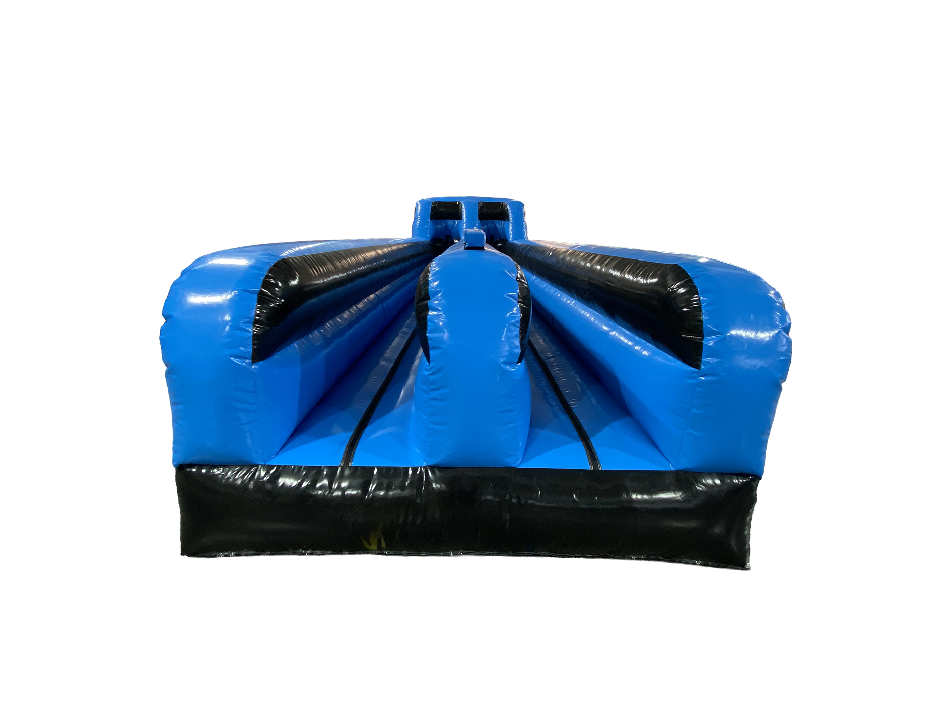 Eisblauer & Schwarzer Bungee-Run