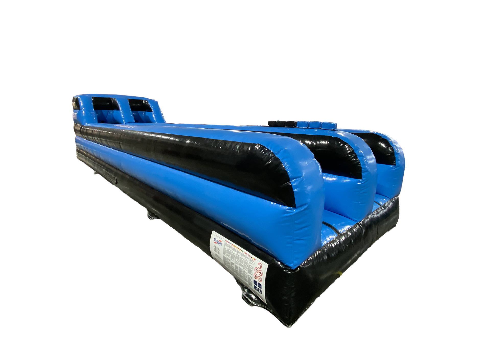 Eisblauer & Schwarzer Bungee-Run