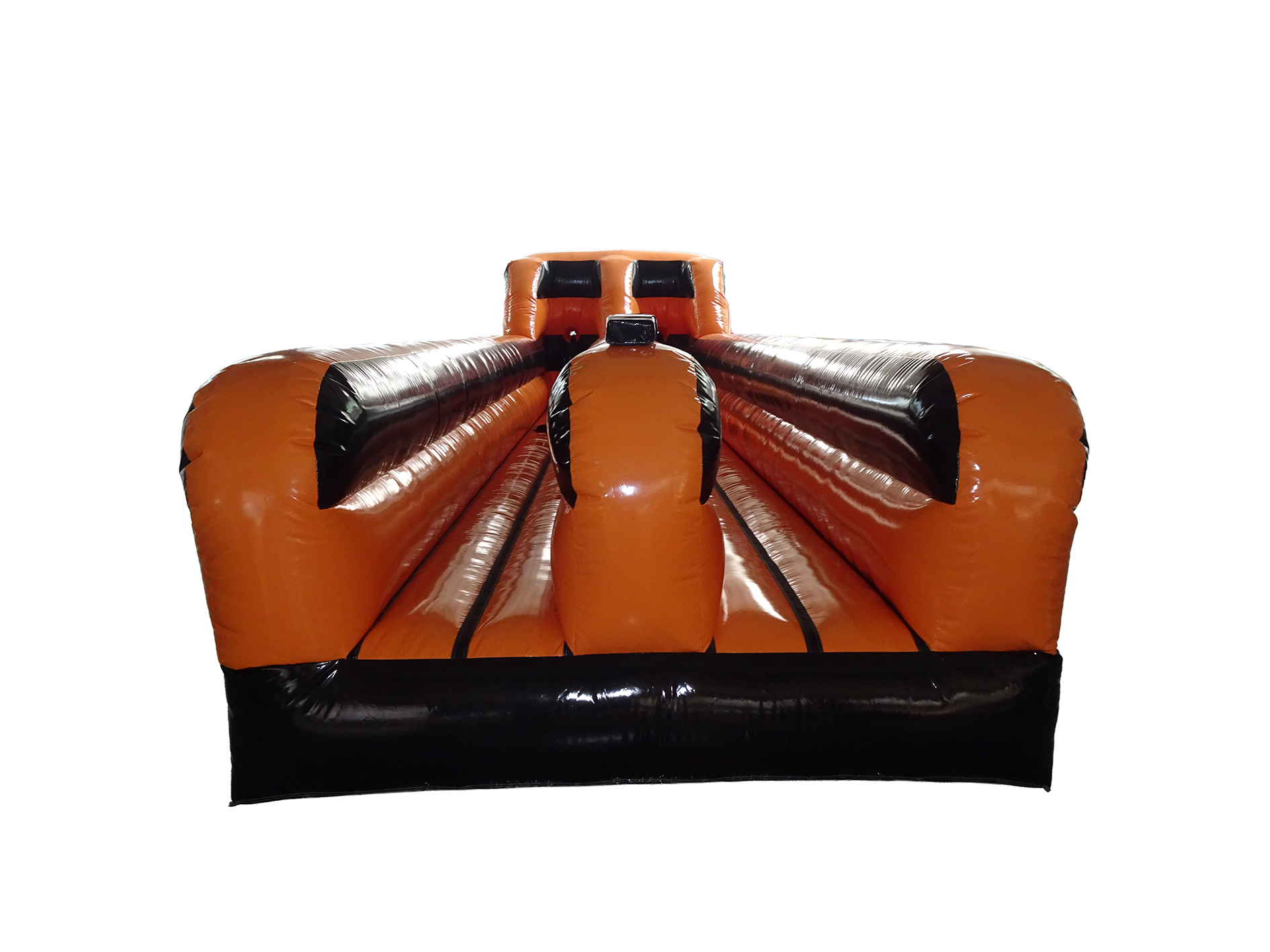 Course Bungee Orange & Noir