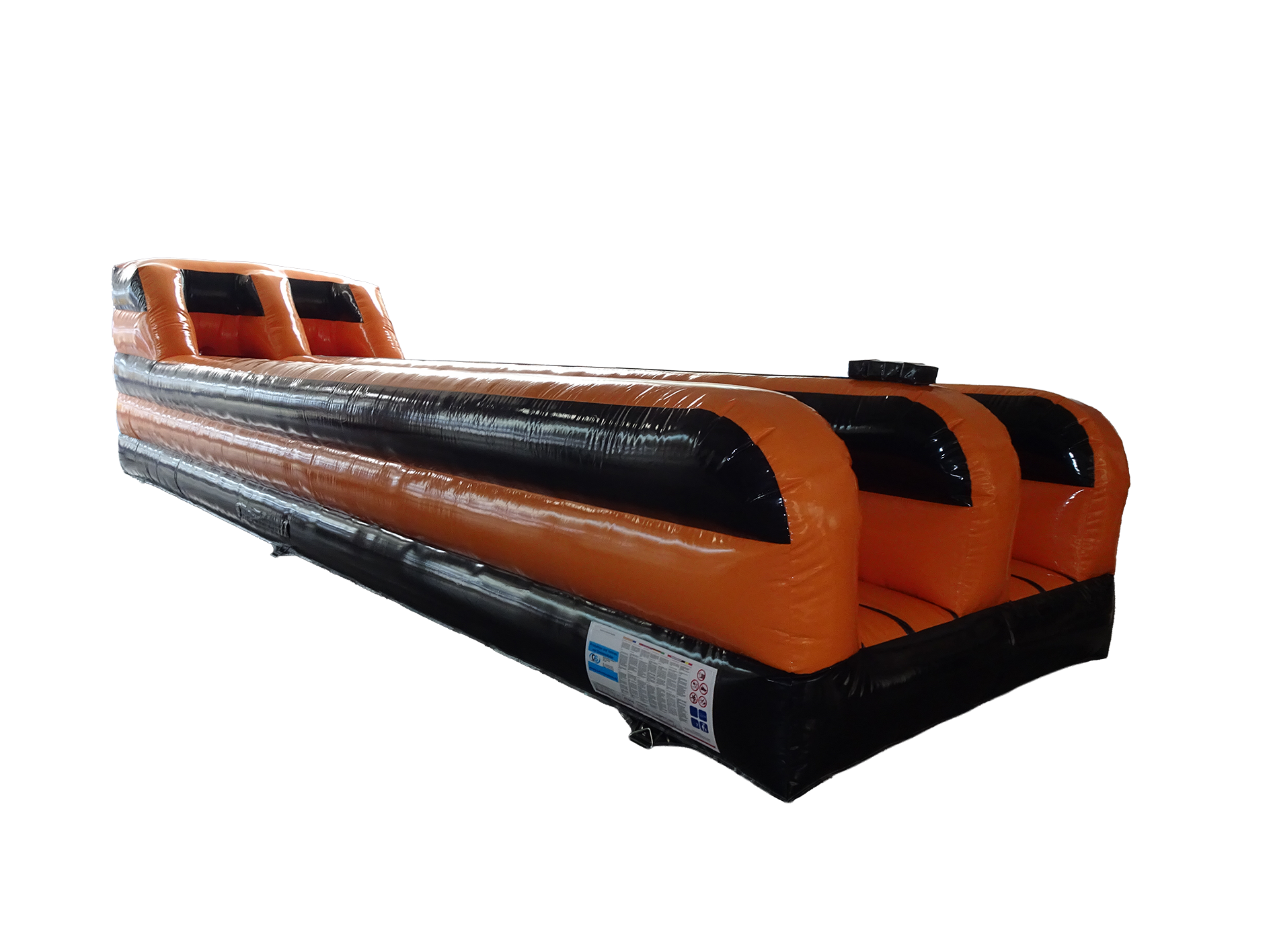 Course Bungee Orange & Noir