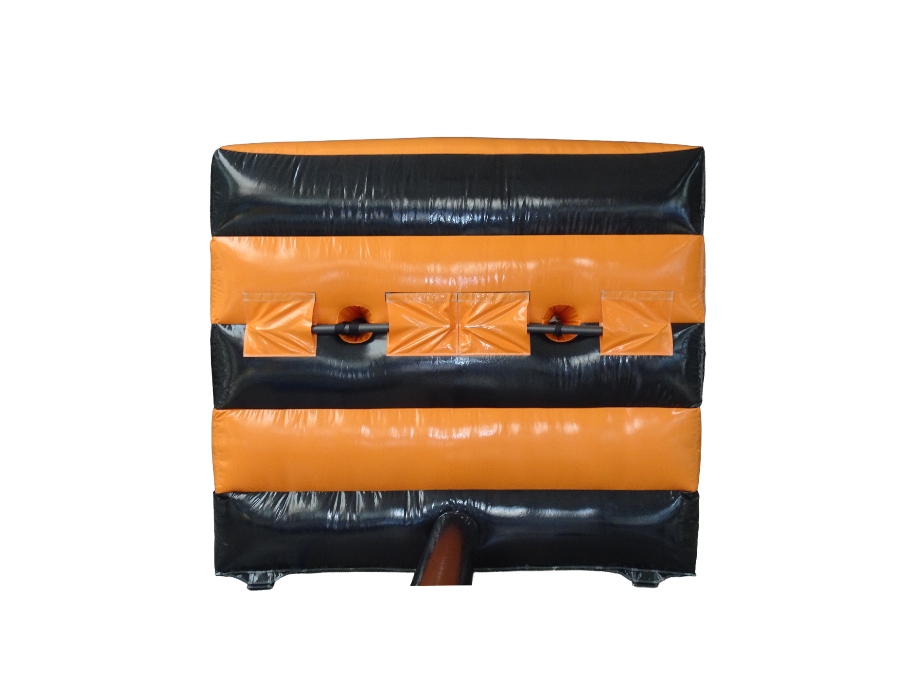 Course Bungee Orange & Noir