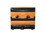 Course Bungee Orange & Noir
