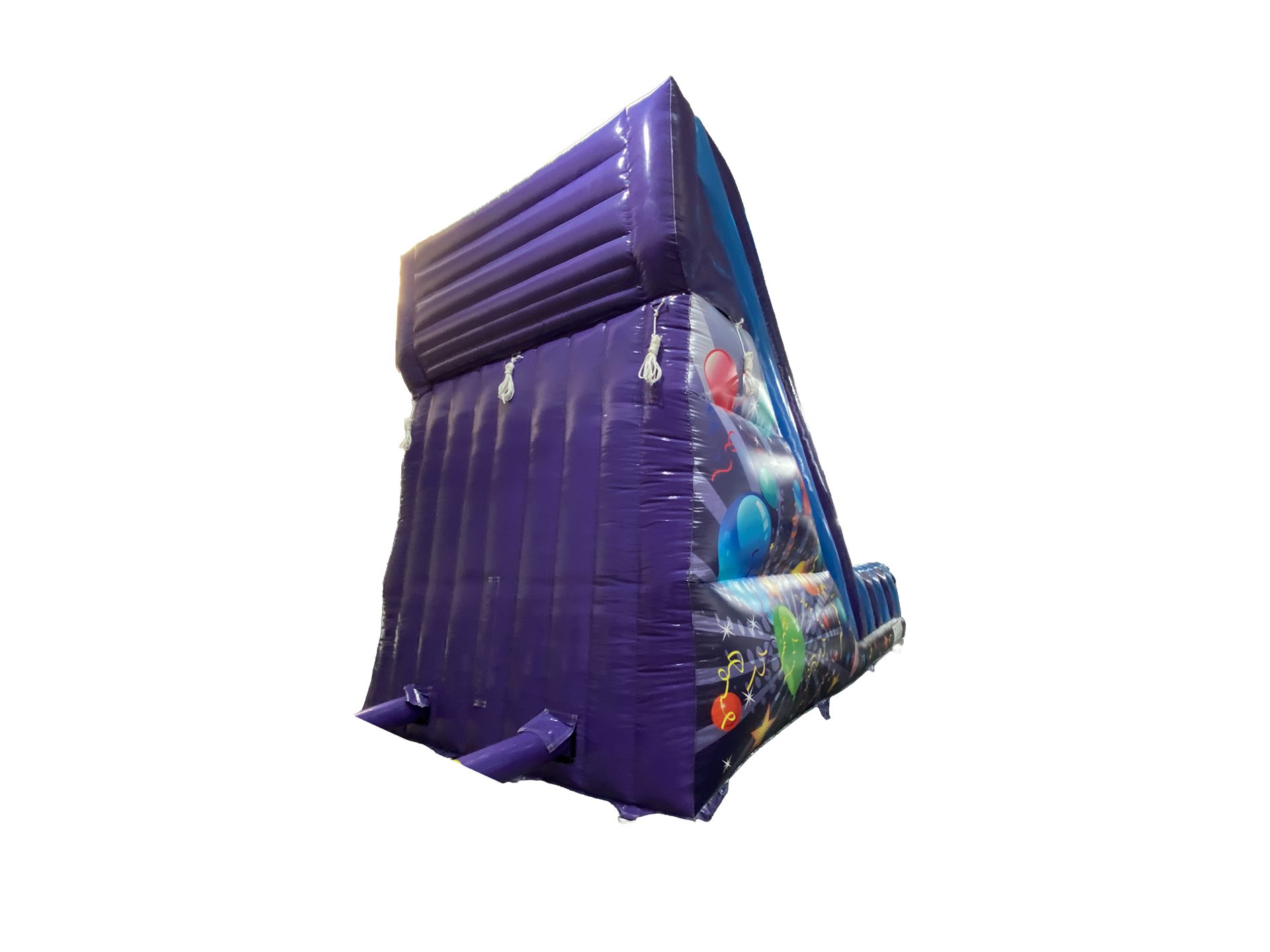 13ft Platform Purple & Blue Party Slide