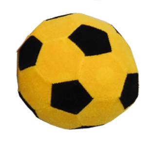 1 x Soft Velcro Football