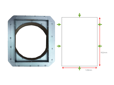 150mm / 6'' Fan Adapter