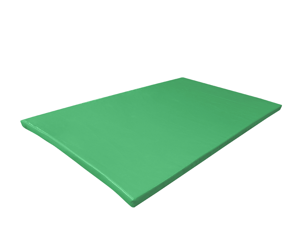 Tappetino ammortizzante verde brillante 2x1,2m