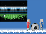 Banners e Obstáculos Removíveis de Natal para Globo 4,5x4,5m