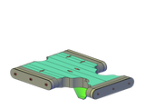 Luchtdichte Verbinding Bed A