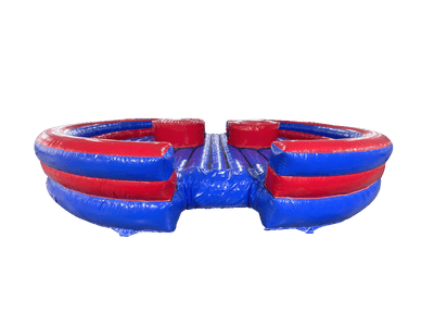 Blue & Red Gladiator Duel Inflatable Game