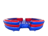 Blue & Red Gladiator Duel Inflatable Game