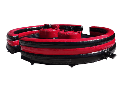 21x25ft Black & Red Gladiator Duel Inflatable Game