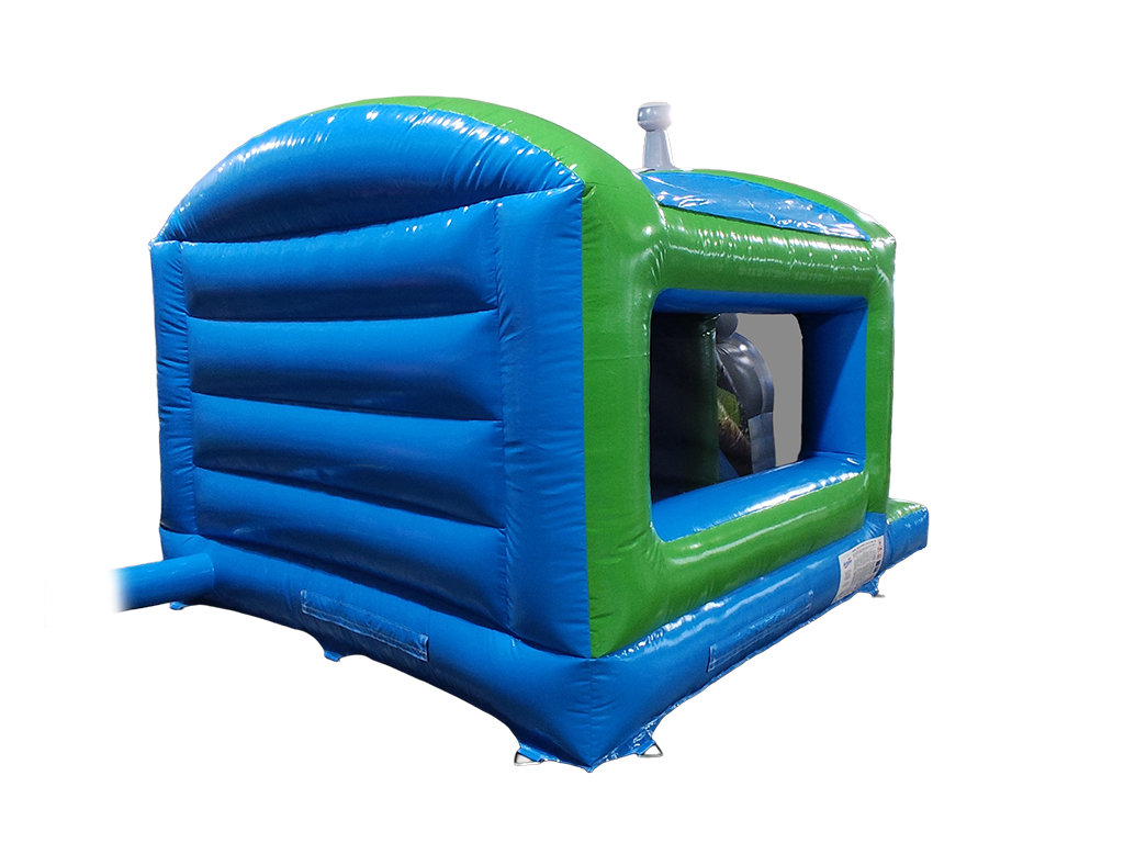 3D Football Trophy Box Jump & Slide