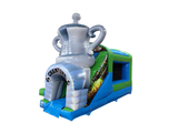 3D Football Trophy Box Jump & Slide