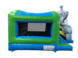 3D Football Trophy Box Jump & Slide