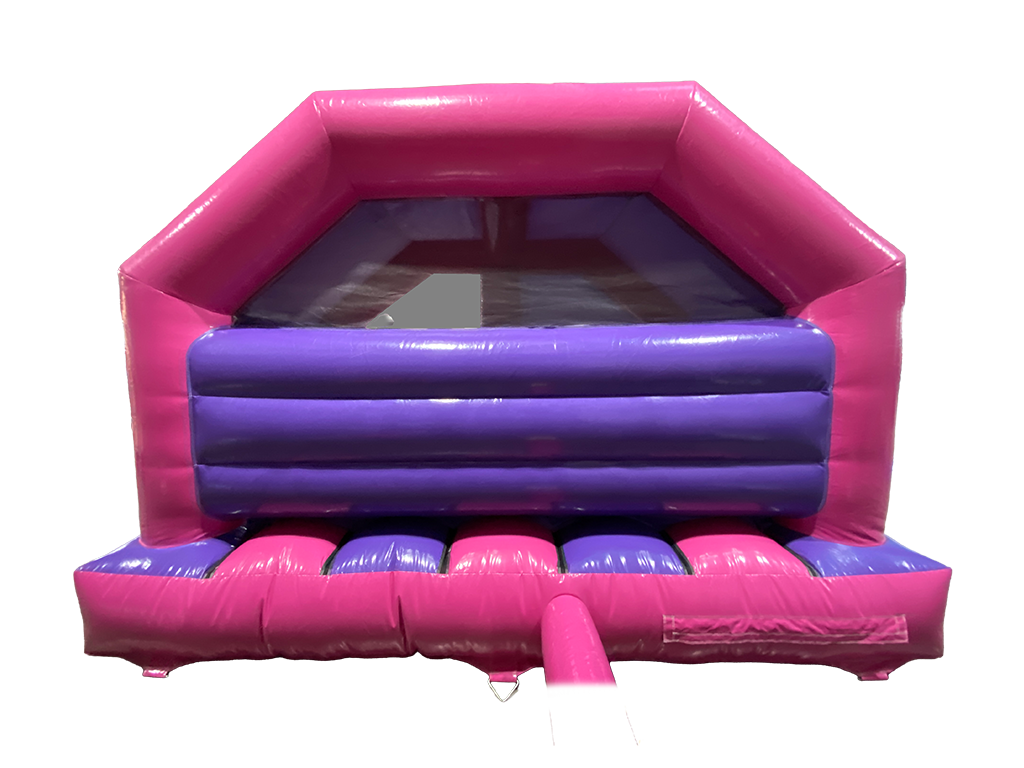 Escorrega Duplo Frontal 3D Unicórnio 4,5x4,5m Combinado