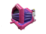 Escorrega Duplo Frontal 3D Unicórnio 4,5x4,5m Combinado