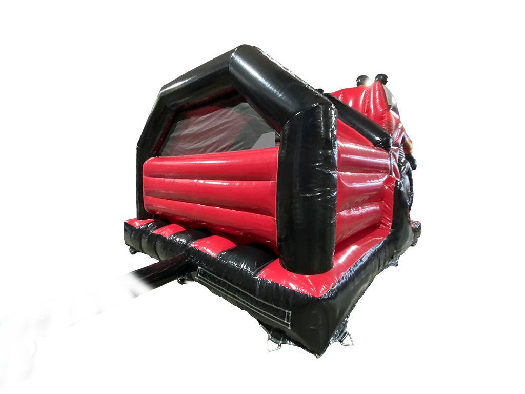 Combină cu tobogan frontal dublu 3D Monster Truck 4,5x4,5m