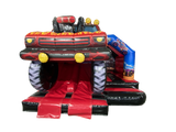 Combină cu tobogan frontal dublu 3D Monster Truck 4,5x4,5m