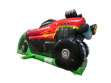 Parcours d'obstacles Monster Truck 3D en 1 partie