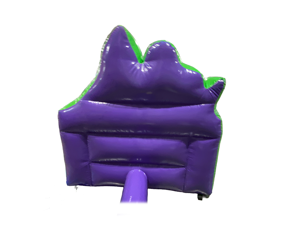 Piscina de bolas con respaldo alto contorneado Dino