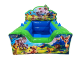 Piscina de Pelotas con Respaldo Alto de Sirena Contorneada