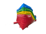 Tobogan răsucit multicolor pe platformă de 1,5m