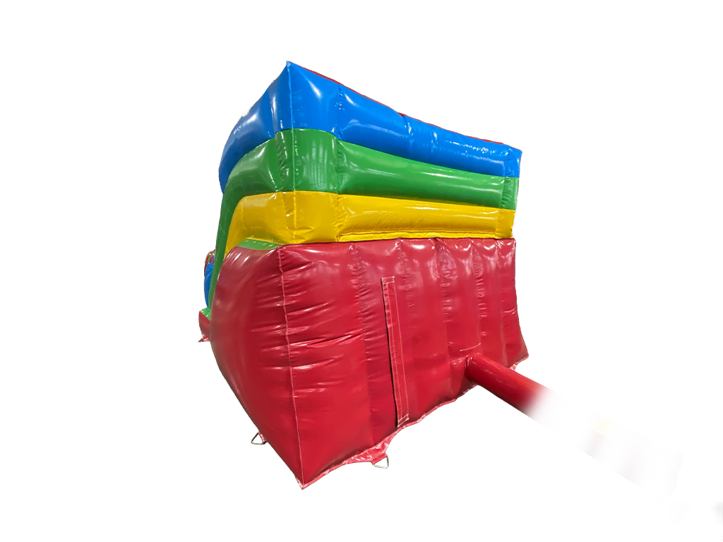 Tobogan răsucit multicolor pe platformă de 1,5m