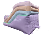 1,5m Plattform Rosa & Weiß Pastell Dreh-Rutsche