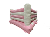 18x12ft Pink &amp; White Twist H Frame
