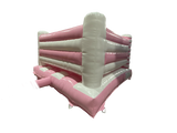 18x12ft Pink &amp; White Twist H Frame